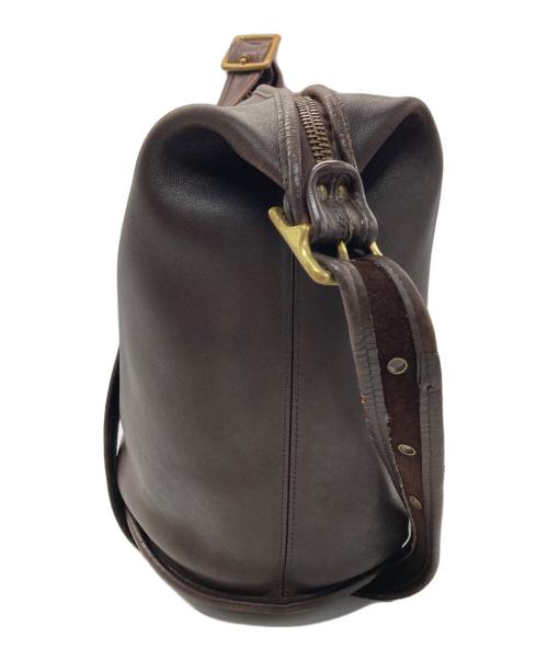 COACH（コーチ）COACH (コーチ) レザーショルダーバッグ ブラウン サイズ:-の古着・服飾アイテム
