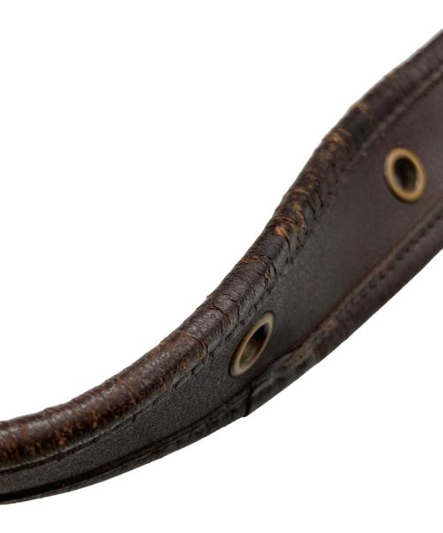 COACH（コーチ）COACH (コーチ) レザーショルダーバッグ ブラウン サイズ:-の古着・服飾アイテム