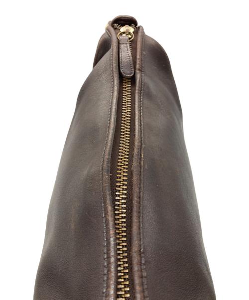 COACH（コーチ）COACH (コーチ) レザーショルダーバッグ ブラウン サイズ:-の古着・服飾アイテム