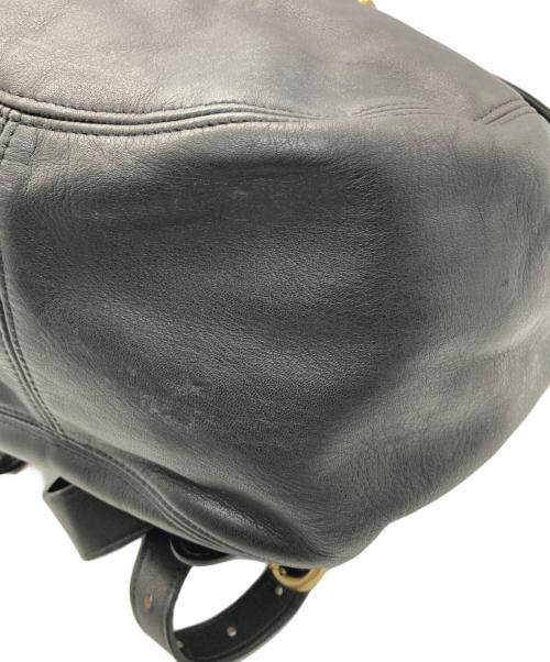 COACH（コーチ）COACH (コーチ) レザーリュック ブラック サイズ:-の古着・服飾アイテム