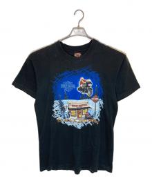 HARLEY-DAVIDSON（ハーレーダビッドソン）の古着「プリントTシャツ」｜ブラック