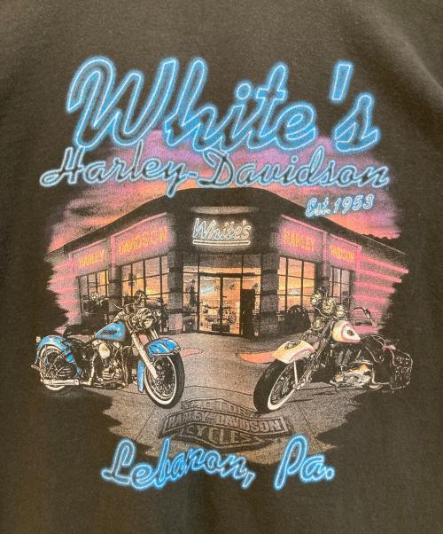 HARLEY-DAVIDSON（ハーレーダビッドソン）HARLEY-DAVIDSON (ハーレーダビッドソン) プリントTシャツ ブラック サイズ:Lの古着・服飾アイテム