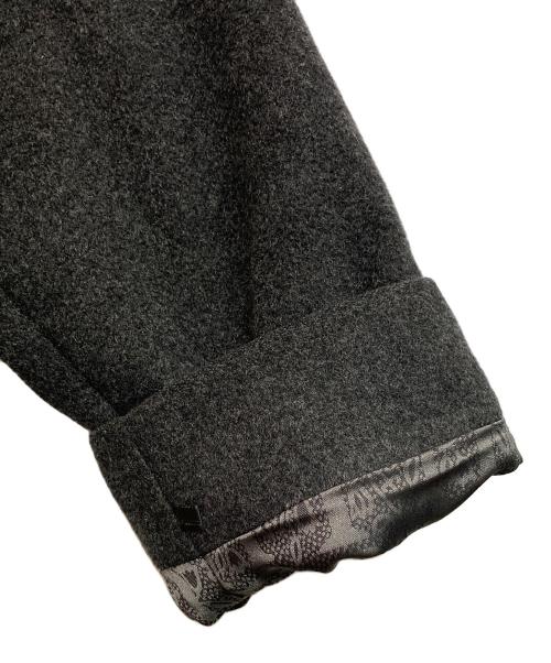 BURBERRY LONDON（バーバリーロンドン）BURBERRY LONDON (バーバリーロンドン) カシミヤウールロングコート グレー サイズ:7の古着・服飾アイテム