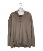 theoryセオリー）の古着「OPEN FRONT HOODIE」｜オリーブ