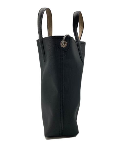 LACOSTE（ラコステ）LACOSTE (ラコステ) ANNAリバーシブル2WAYショルダーバッグ ブラックの古着・服飾アイテム