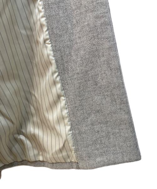 kurashi&trips publishing（クラシアンドトリップス パブリッシング）KURASHI&Trips PUBLISHING (クラシアンドトリップス パブリッシング) ノーカラーウールコート グレー サイズ:下記参照の古着・服飾アイテム