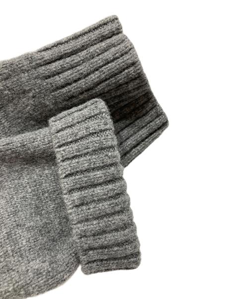 Traditional Weatherwear（トラディショナルウェザーウェア）Traditional Weatherwear (トラディショナルウェザーウェア) ミドルゲージ Vネックカーディガン グレー サイズ:XSの古着・服飾アイテム