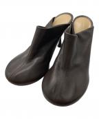 BOTTEGA VENETAボッテガベネタ）の古着「ラウンドトゥミュール」｜ブラウン