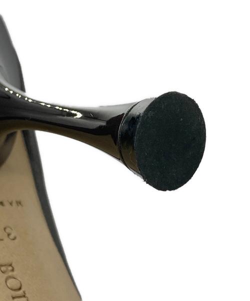 BOTTEGA VENETA（ボッテガベネタ）BOTTEGA VENETA (ボッテガベネタ) ラウンドトゥミュール ブラウン サイズ:37 1/2の古着・服飾アイテム