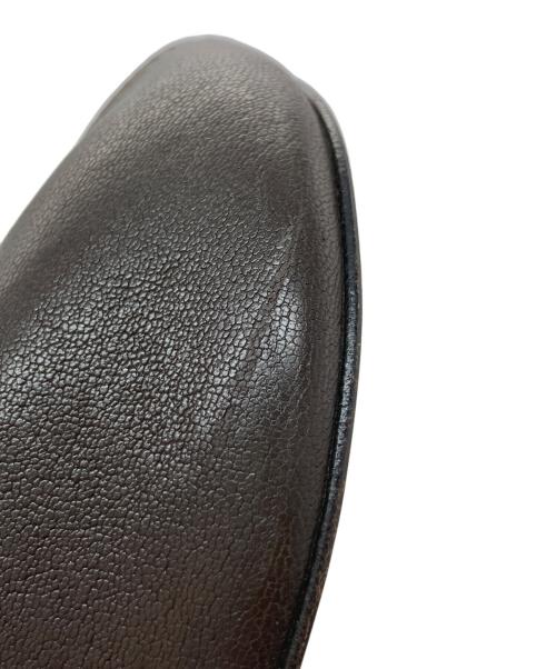 BOTTEGA VENETA（ボッテガベネタ）BOTTEGA VENETA (ボッテガベネタ) ラウンドトゥミュール ブラウン サイズ:37 1/2の古着・服飾アイテム