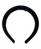 ALEXANDRE de Parisアレクサンドルドゥパリ）の古着「ベロアカチューシャ」｜ブラック