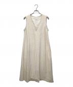 Diagramダイアグラム）の古着「ツイードフレアワンピース」｜アイボリー