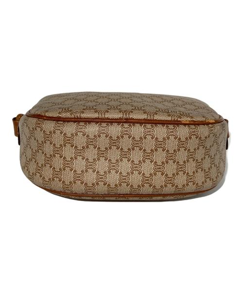 CELINE（セリーヌ）CELINE (セリーヌ) マカダムミニショルダーバッグ ブラウンの古着・服飾アイテム