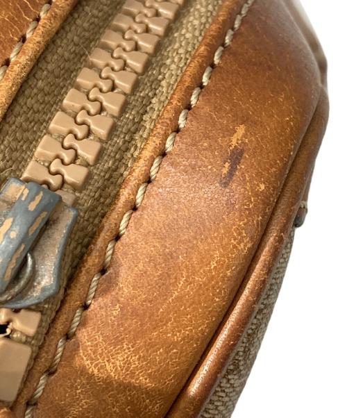 CELINE（セリーヌ）CELINE (セリーヌ) マカダムミニショルダーバッグ ブラウンの古着・服飾アイテム