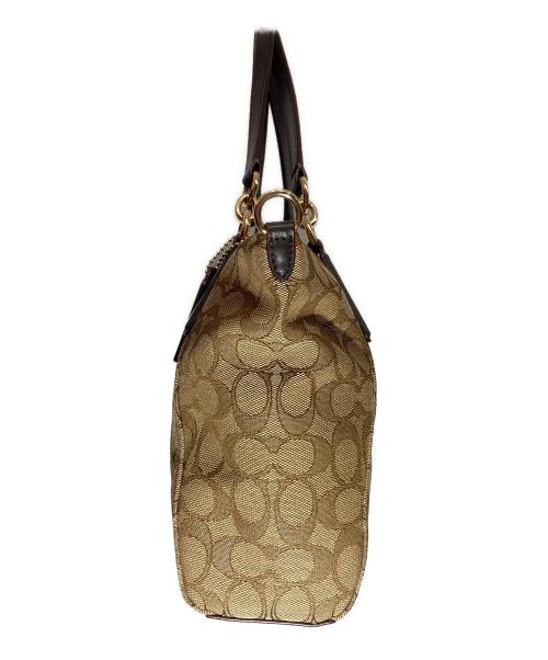 COACH（コーチ）COACH (コーチ) スモールケルシー 2WAYショルダーバッグ ベージュの古着・服飾アイテム