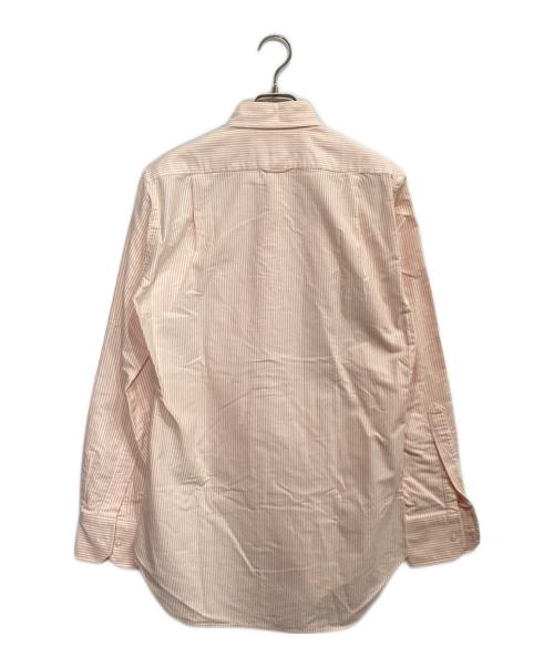 Thom Browne（トムブラウン）Thom Browne (トムブラウン) ストライプオックスフォードシャツ オレンジ サイズ:1の古着・服飾アイテム