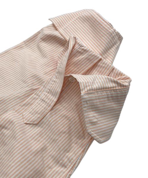 Thom Browne（トムブラウン）Thom Browne (トムブラウン) ストライプオックスフォードシャツ オレンジ サイズ:1の古着・服飾アイテム