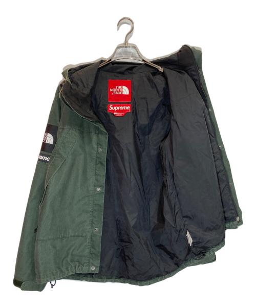 SUPREME（シュプリーム）SUPREME (シュプリーム) THE NORTH FACE (ザ ノース フェイス) Corduroy Mountain Shell Jacket グリーン サイズ:Sの古着・服飾アイテム