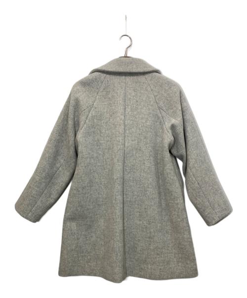 green label relaxing（グリーンレーベルリラクシング）green label relaxing (グリーンレーベルリラクシング) ダブルテーラードコート グレー サイズ:36の古着・服飾アイテム