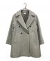 green label relaxing（グリーンレーベルリラクシング）の古着「ダブルテーラードコート」｜グレー