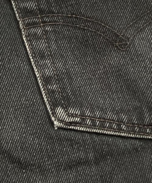 LEVI'S（リーバイス）LEVI'S (リーバイス) 後染め501デニムパンツ ブラック サイズ:W30の古着・服飾アイテム