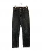 LEVI'Sリーバイス）の古着「後染め505デニムパンツ」｜ブラック