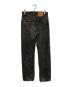 LEVI'S (リーバイス) 後染め505デニムパンツ ブラック サイズ:30：8000円