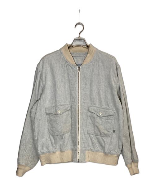 AVIREX（アヴィレックス）AVIREX (アヴィレックス) コットンブルゾン ホワイト サイズ:SIZE 2XLの古着・服飾アイテム