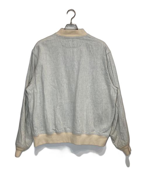 AVIREX（アヴィレックス）AVIREX (アヴィレックス) コットンブルゾン ホワイト サイズ:SIZE 2XLの古着・服飾アイテム