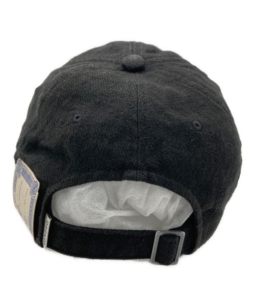 THE H.W.DOG&CO.（エイチダブリュードッグアンドコー）THE H.W.DOG&CO. (エイチダブリュードッグアンドコー) SIGN LOGO LOW CAP ブラックの古着・服飾アイテム