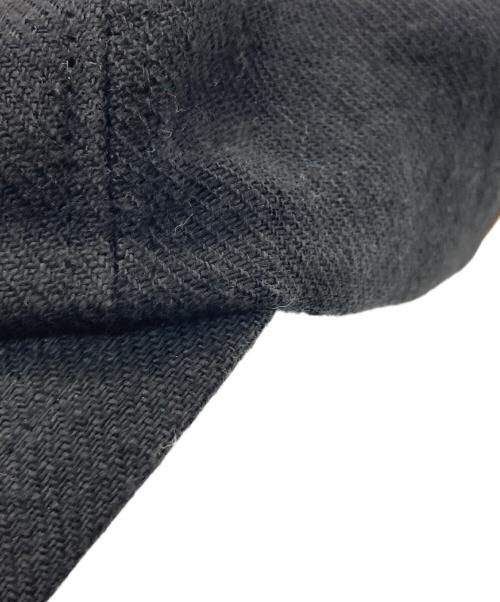 THE H.W.DOG&CO.（エイチダブリュードッグアンドコー）THE H.W.DOG&CO. (エイチダブリュードッグアンドコー) SIGN LOGO LOW CAP ブラックの古着・服飾アイテム