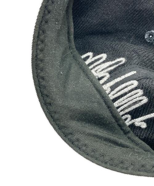 THE H.W.DOG&CO.（エイチダブリュードッグアンドコー）THE H.W.DOG&CO. (エイチダブリュードッグアンドコー) SIGN LOGO LOW CAP ブラックの古着・服飾アイテム