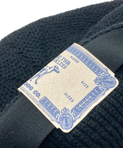 THE H.W.DOG&CO.（エイチダブリュードッグアンドコー）THE H.W.DOG&CO. (エイチダブリュードッグアンドコー) 63 BERET ブラックの古着・服飾アイテム