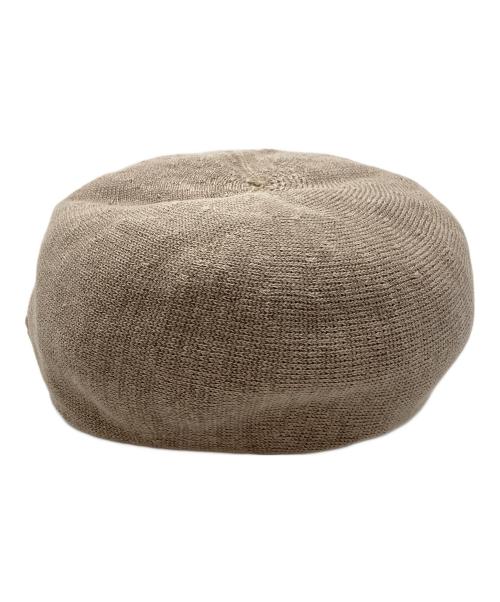 THE H.W.DOG&CO.（エイチダブリュードッグアンドコー）THE H.W.DOG&CO. (エイチダブリュードッグアンドコー) COTTON CLUB BASIC BERET ベージュの古着・服飾アイテム