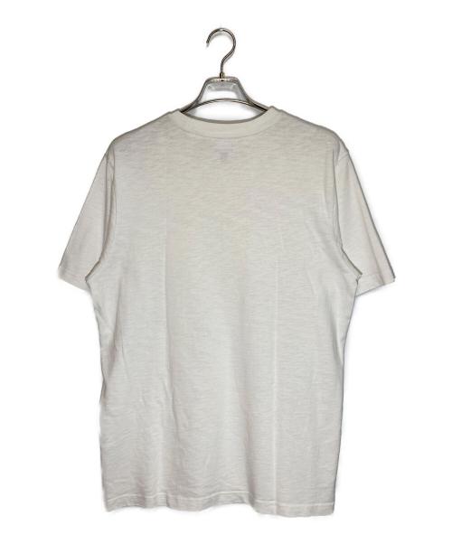 SUPREME（シュプリーム）SUPREME (シュプリーム) ロゴ刺繍Tシャツ ホワイト サイズ:Ⅿの古着・服飾アイテム