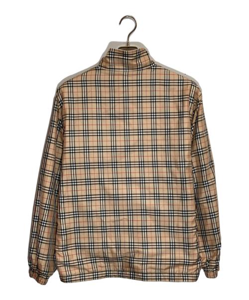 BURBERRY GOLF（バーバリーゴルフ）BURBERRY GOLF (バーバリーゴルフ) リバーシブルノヴァチェックフリースジャケット ベージュ サイズ:SIZE Mの古着・服飾アイテム