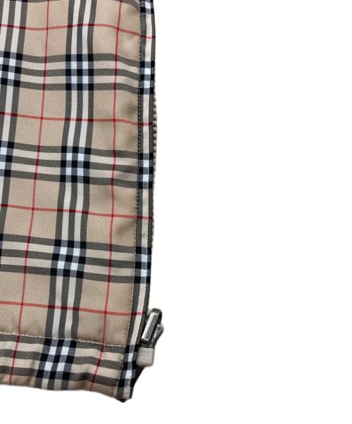 BURBERRY GOLF（バーバリーゴルフ）BURBERRY GOLF (バーバリーゴルフ) リバーシブルノヴァチェックフリースジャケット ベージュ サイズ:SIZE Mの古着・服飾アイテム