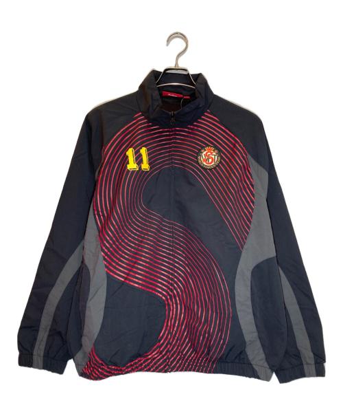 SUPREME（シュプリーム）SUPREME (シュプリーム) S Logo Track Jacket レッド×ブラック サイズ:Mの古着・服飾アイテム