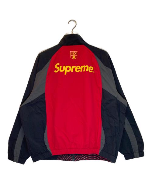 SUPREME（シュプリーム）SUPREME (シュプリーム) S Logo Track Jacket レッド×ブラック サイズ:Mの古着・服飾アイテム
