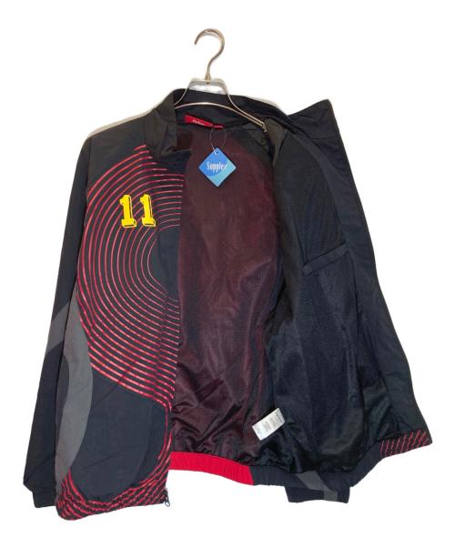 SUPREME（シュプリーム）SUPREME (シュプリーム) S Logo Track Jacket レッド×ブラック サイズ:Mの古着・服飾アイテム