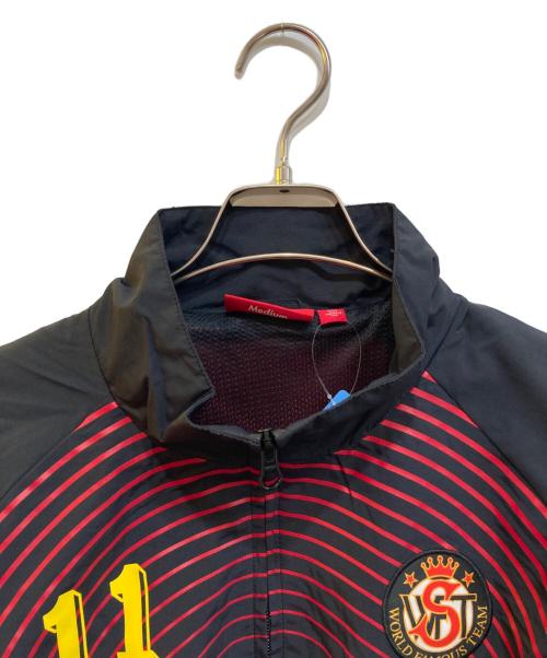 SUPREME（シュプリーム）SUPREME (シュプリーム) S Logo Track Jacket レッド×ブラック サイズ:Mの古着・服飾アイテム