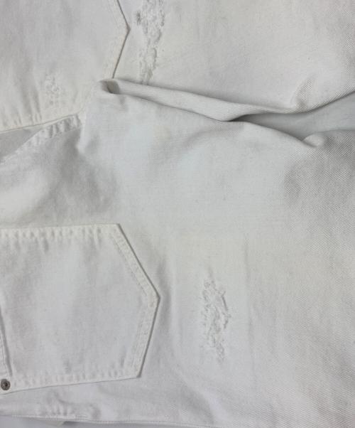 DSQUARED2（ディースクエアード）DSQUARED2 (ディースクエアード) Skater Jean ホワイト サイズ:44の古着・服飾アイテム