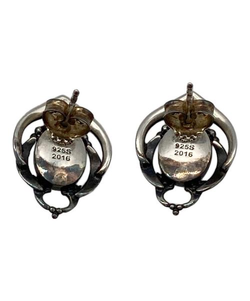 Georg Jensen（ジョージジェンセン）Georg Jensen (ジョージジェンセン) グレイムーンストーンイヤークリップ グレーの古着・服飾アイテム