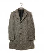 UNIVERSAL LANGUAGE×LORO PIANAユニバーサルランゲージ×ロロピアーナ）の古着「アルパカチェスターコート」｜グレー