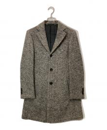 UNIVERSAL LANGUAGE×LORO PIANA（ユニバーサルランゲージ×ロロピアーナ）の古着「アルパカチェスターコート」｜グレー