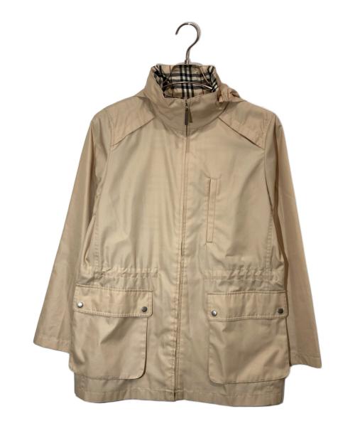 BURBERRY LONDON（バーバリーロンドン）BURBERRY LONDON (バーバリーロンドン) ナイロンジャケット ベージュ サイズ:38の古着・服飾アイテム