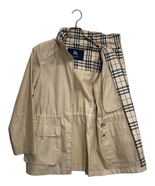 BURBERRY LONDON（バーバリーロンドン）BURBERRY LONDON (バーバリーロンドン) ナイロンジャケット ベージュ サイズ:38の古着・服飾アイテム