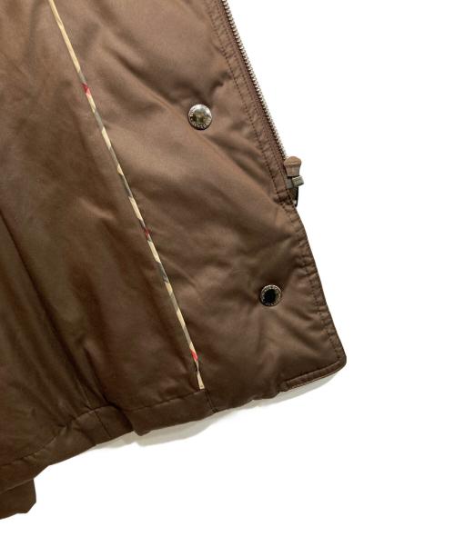 BURBERRY LONDON（バーバリーロンドン）BURBERRY LONDON (バーバリーロンドン) ダウンジャケット ブラウン サイズ:38の古着・服飾アイテム