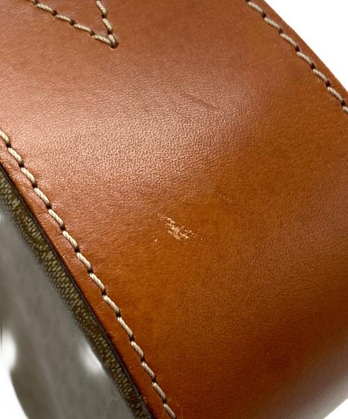 CELINE（セリーヌ）CELINE (セリーヌ) マカダムショルダーバッグ ブラウンの古着・服飾アイテム