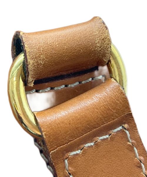 CELINE（セリーヌ）CELINE (セリーヌ) マカダムショルダーバッグ ブラウンの古着・服飾アイテム